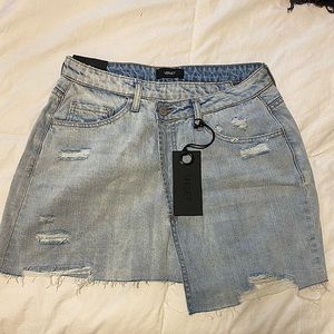 NEVER WORN Vermet jean skirt